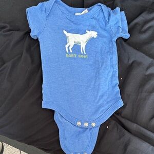 Bella Canvas Blue Baby Goat Bodysuit